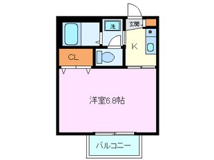 ハイム細小路の物件間取画像